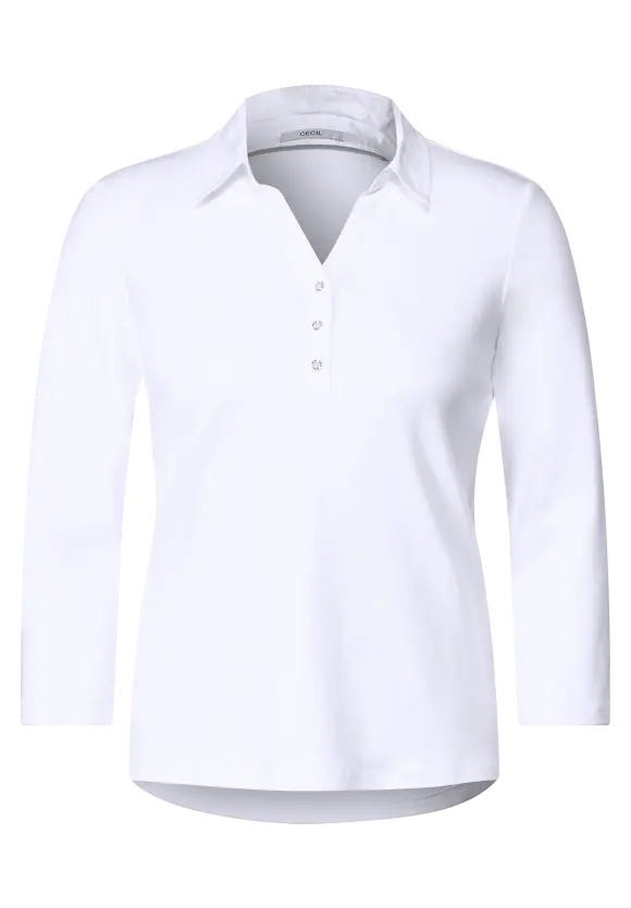 CECIL Shirt mit Polokragen