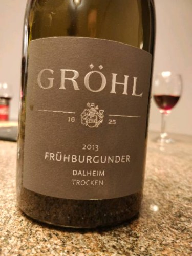 GröhlFrühburgunder Dalheim Trocken 2020