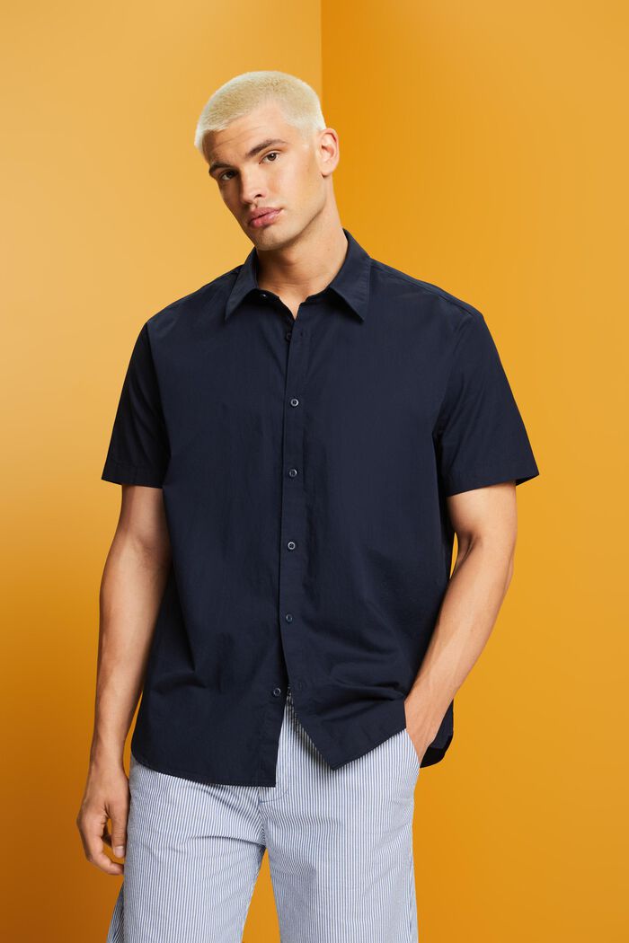 Kurzärmeliges Button-Down-Hemd