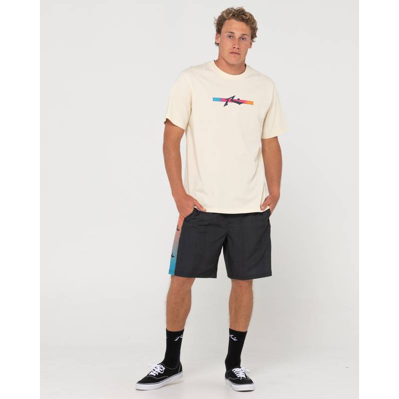 RUSTY BEFORE CROWDS BARRED  SHORT SLEEVE TEE T-Shirt Herren