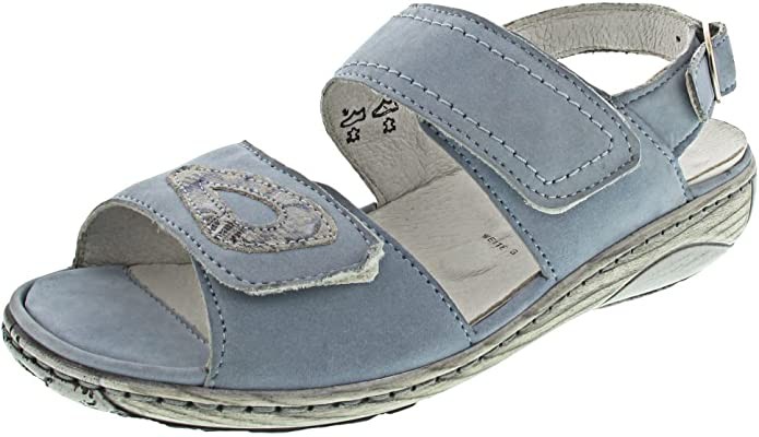 WALDLÄUFER Klassische Sandalen blau