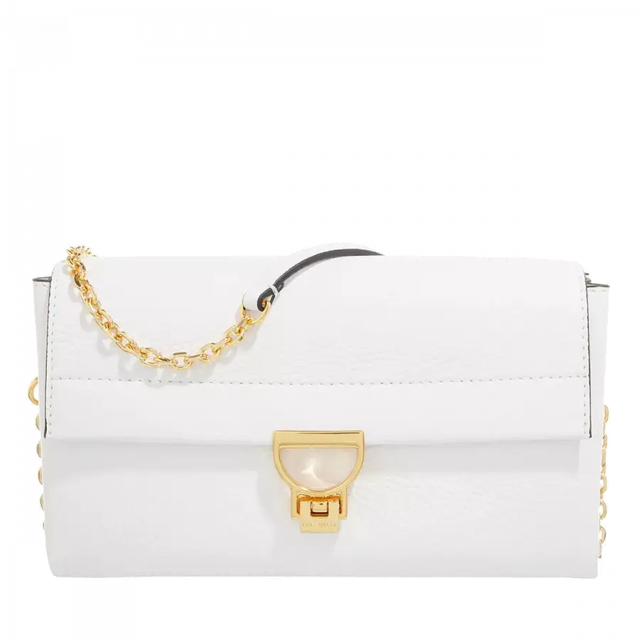 Coccinelle - Coccinelle Shoulder Bags Leder White - weiß