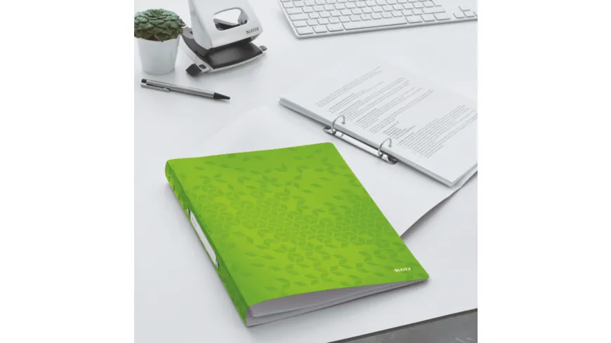 LEITZ Ringbuch Wow grün grün