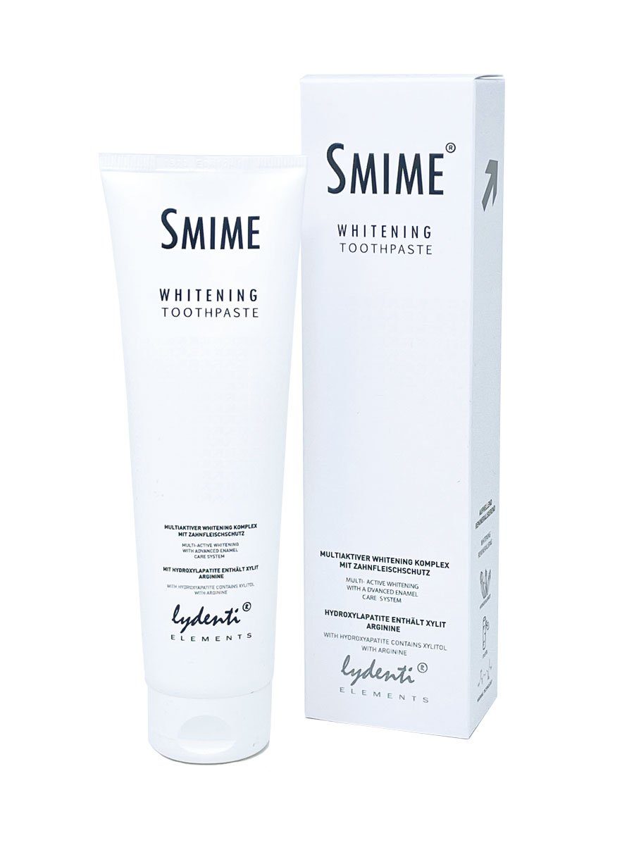 LyDenti Zahnpasta Elements SMIME Whitening Zahnpasta, Enthält Natriumfluorid 1470 ppm