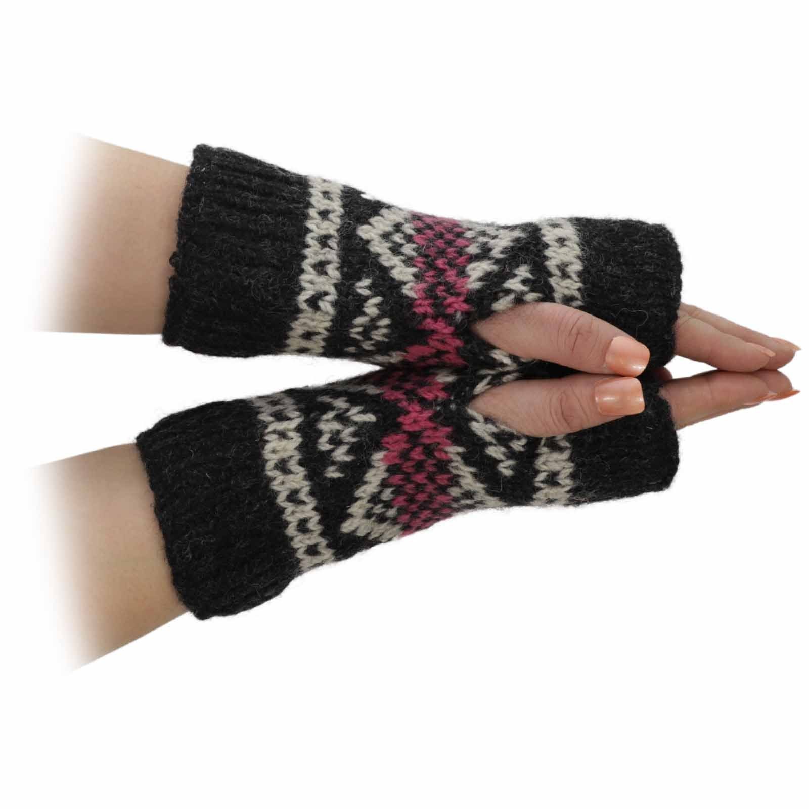 KUNST UND MAGIE Armstulpen Damen Armstulpen Stulpen Handwärmer Pulswärmer Handschuhe Wolle