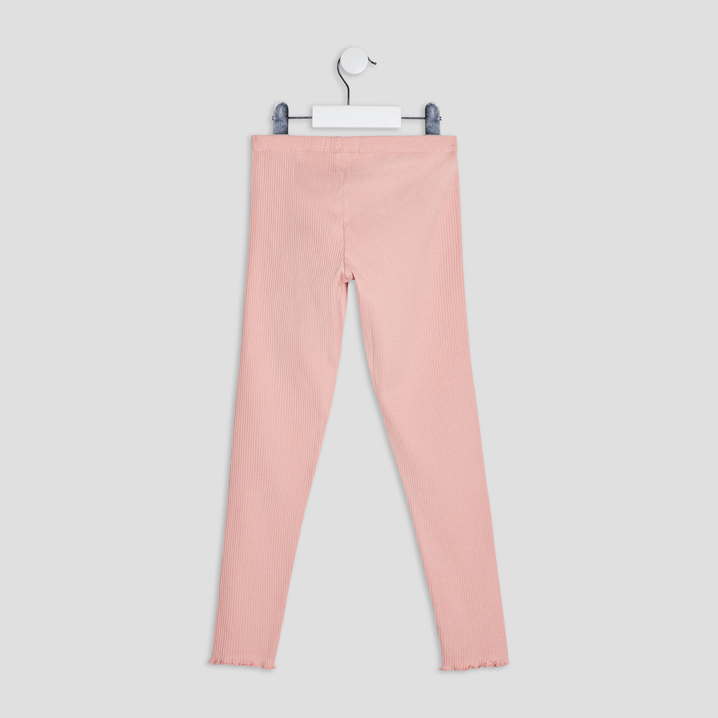 Leggings côtelé Creeks rose fille | La Halle