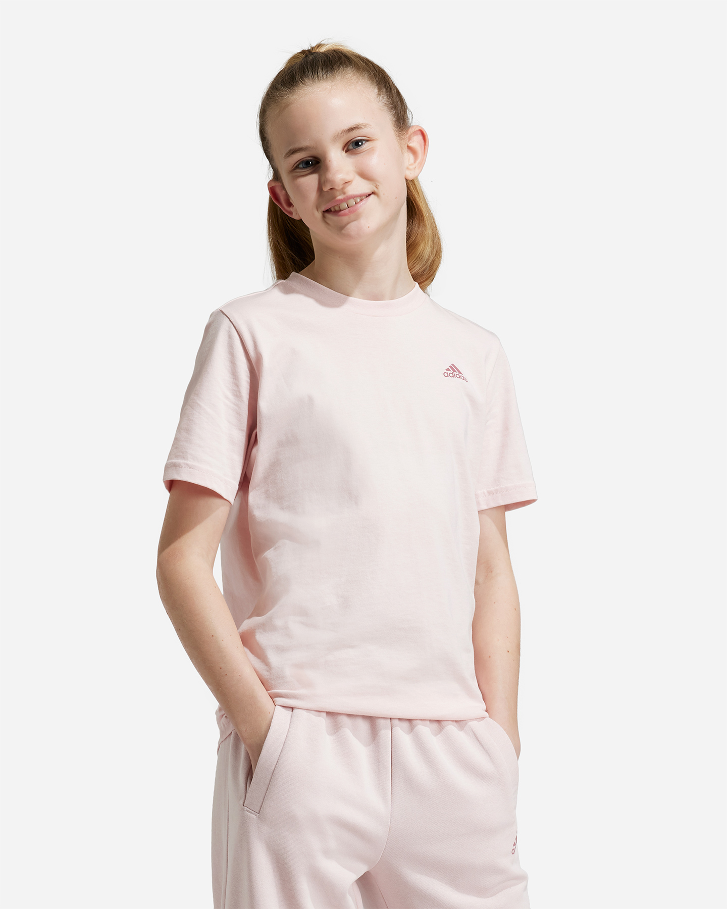 T-shirt Adidas Liten Logotyp Jr JF8747