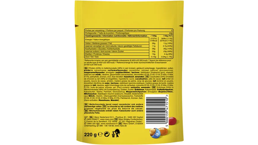 M&M’S® Peanut 250 g