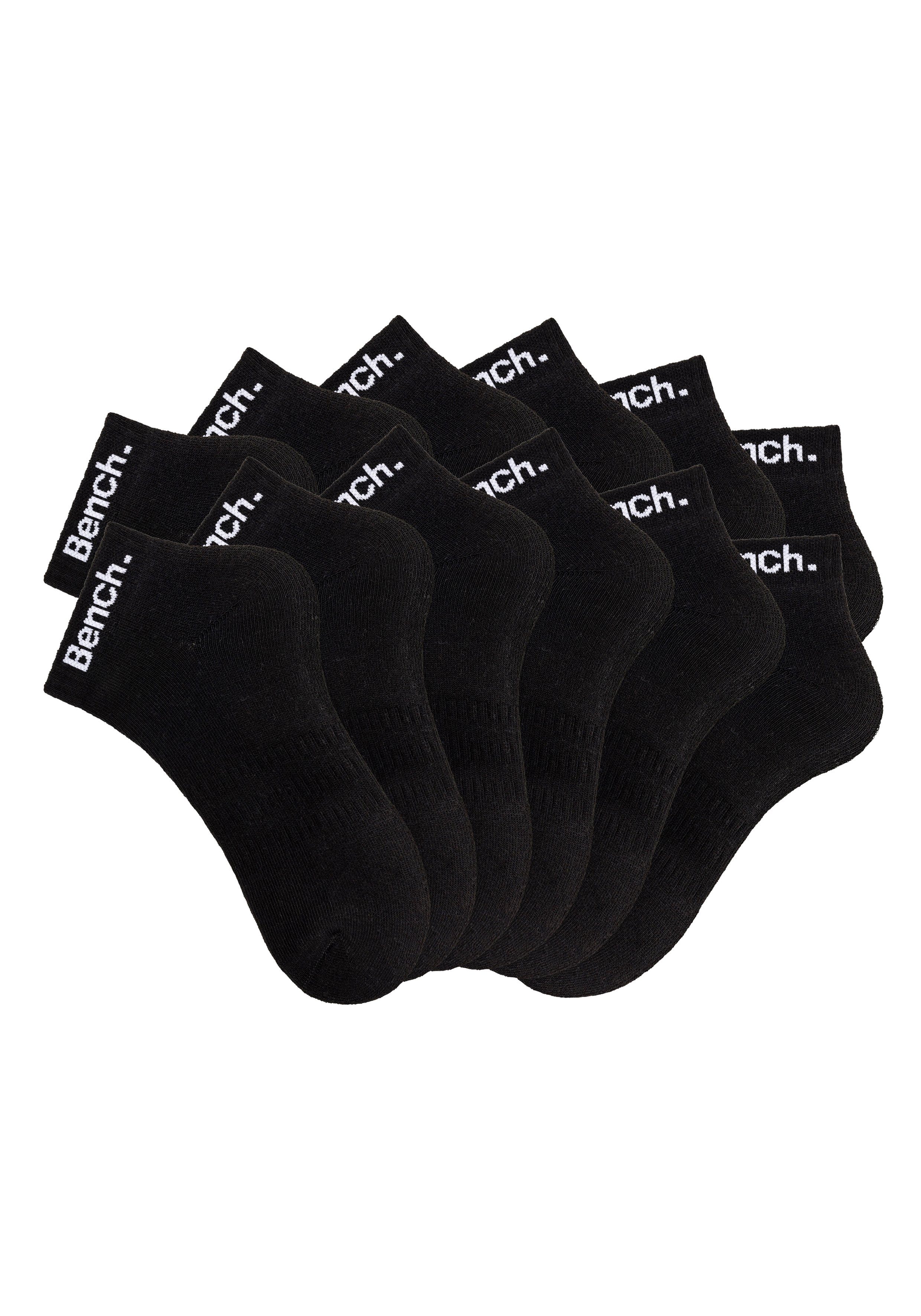 Bench. Sportsocken (Set, 12-Paar) Tennis Kurzsocken mit Halbfußfrottee
