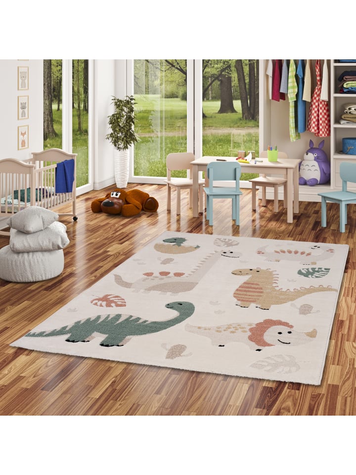 Pergamon Kinder Teppich Happy Kids in Orange günstig kaufen