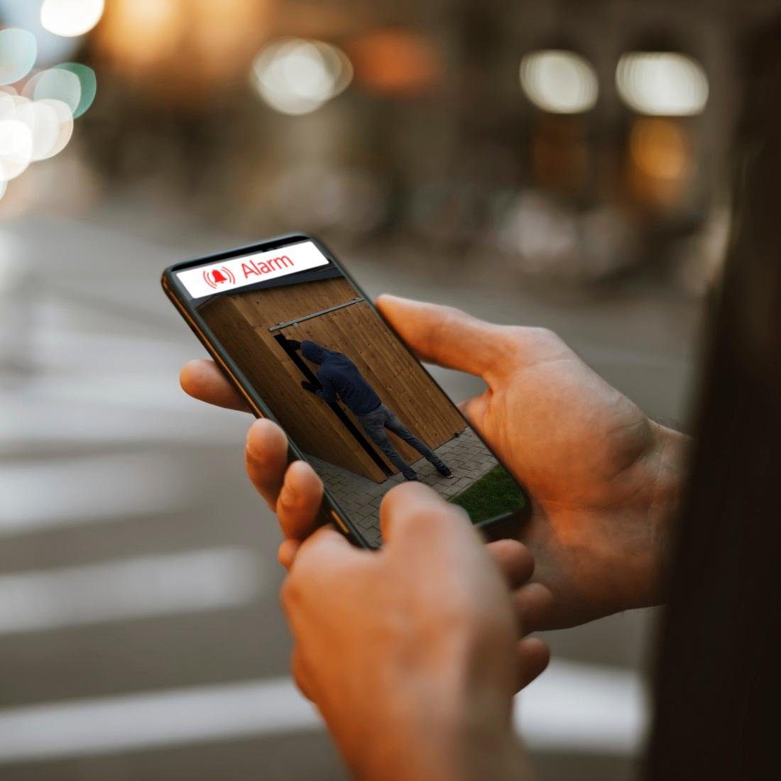 Hama WLAN Kamera Outdoor (App, Solar, Nachtsicht, Bewegungsmelder, Live) Smart Home Kamera (Außenbereich, Innenbereich)