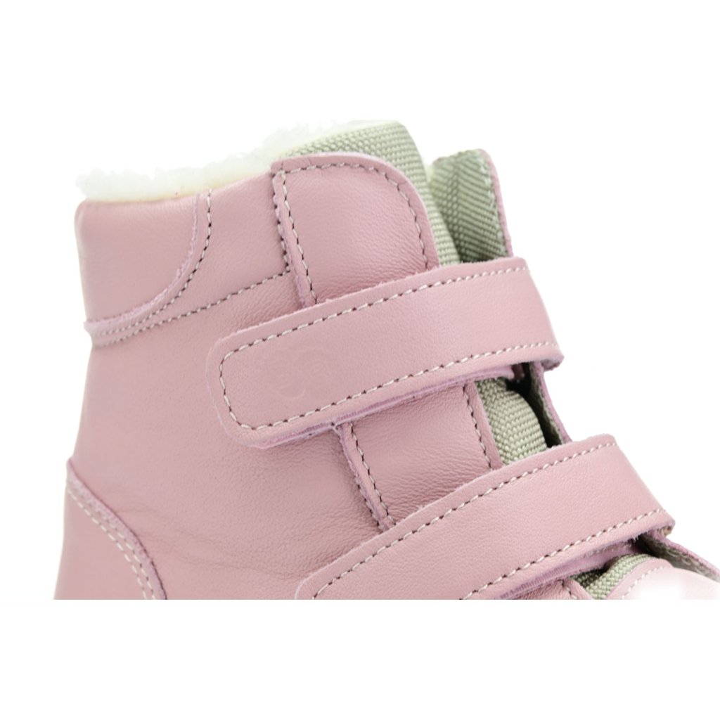 Baby Bare Febo Winter Candy (mit Membran/Asfaltico) rosa Barfußstiefeletten
