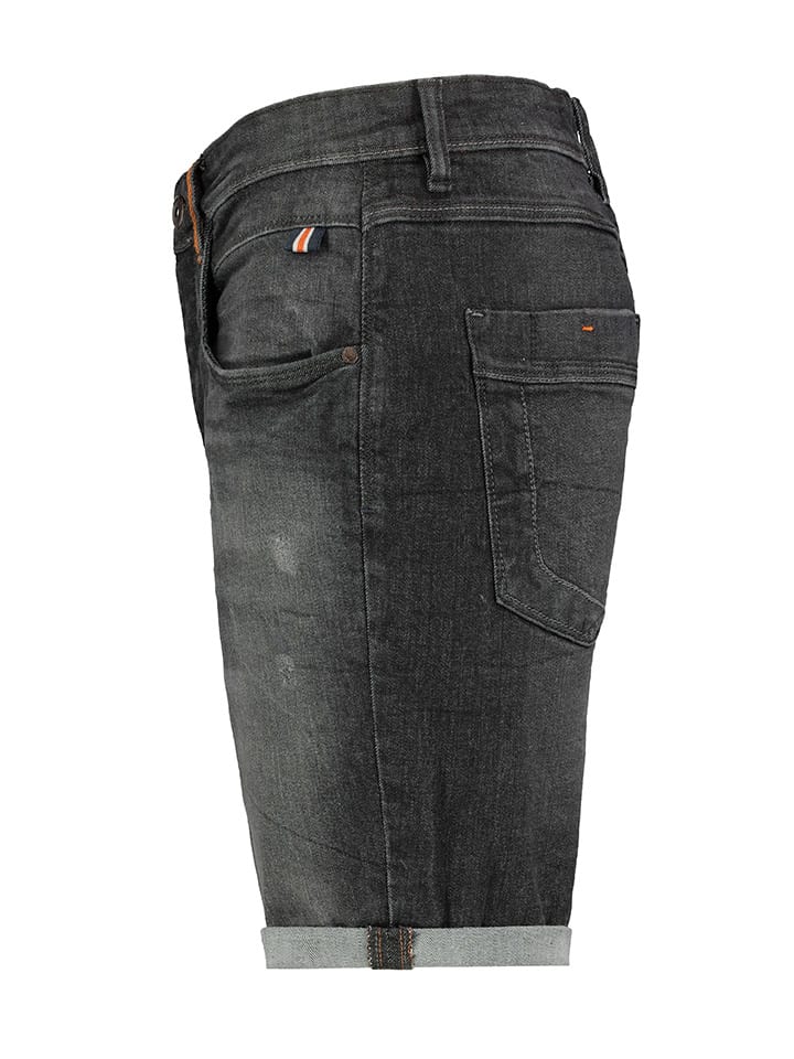 Sublevel Jeans-Bermudas in Anthrazit günstig kaufen