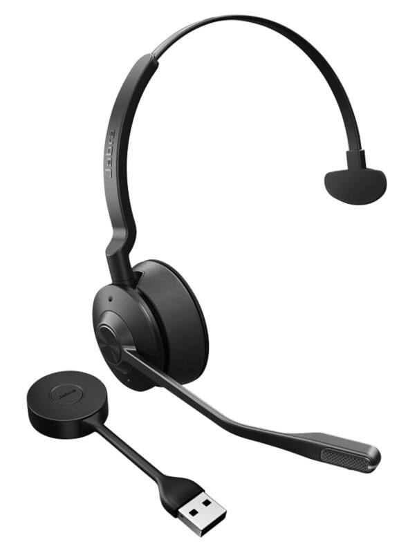 Jabra Engage 5 Kabelgebundenes / drahtloses Mono-Headset Kopfbügel Bluetooth Schwarz