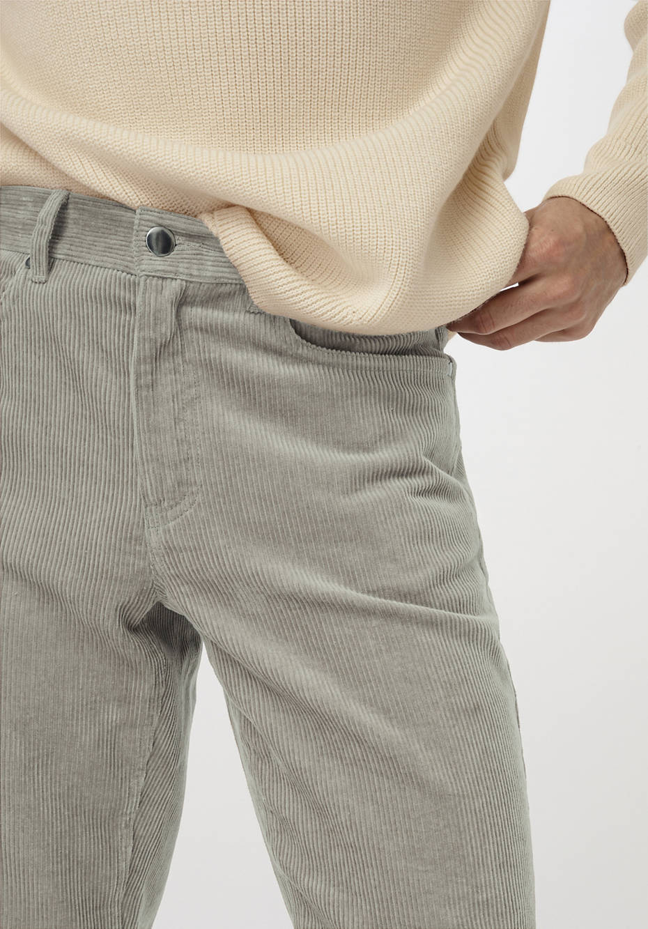Cordhose Jan Regular Fit aus reiner Bio-Baumwolle