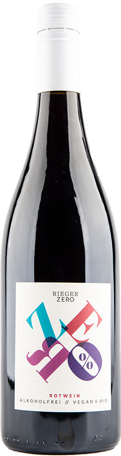 Weingut Rieger-Zero Rot alkoholfrei