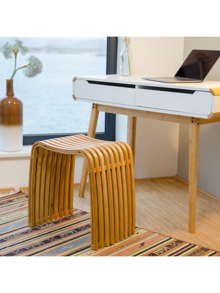 relaxdays Garderoben Hocker in natur günstig kaufen onesize