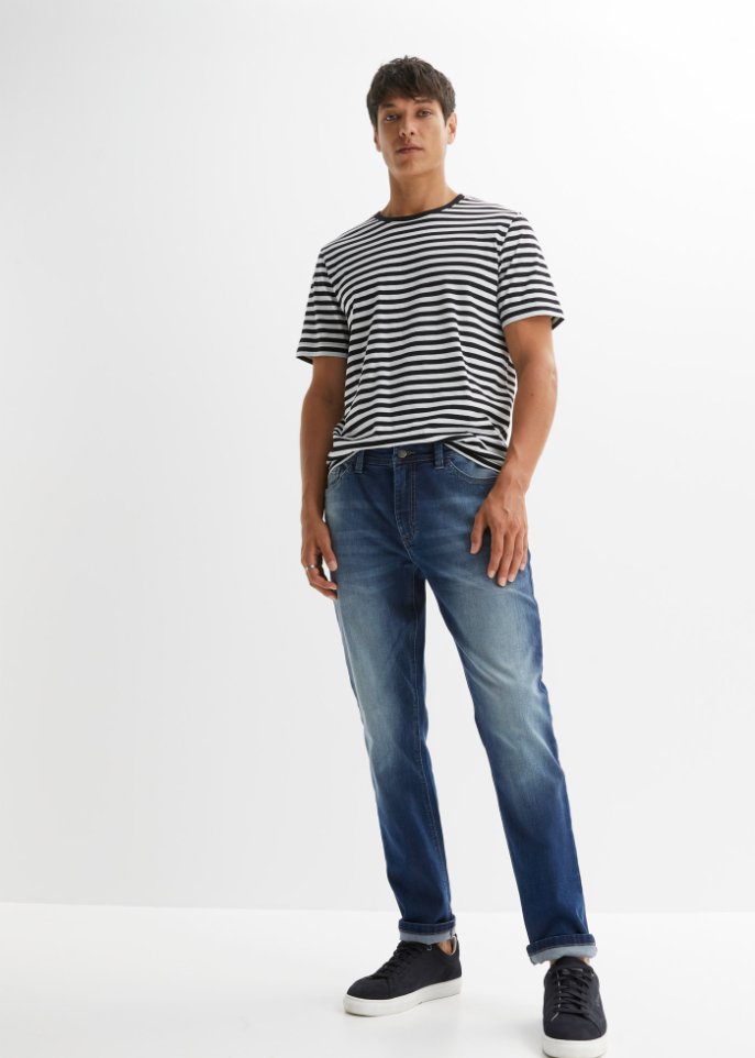 Regular Fit Stretch-Jeans, Tapered