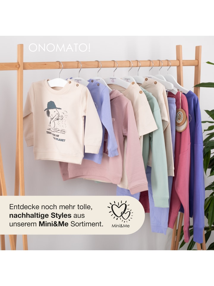 ONOMATO! Pullover Sweatshirt Peanuts Snoopy Cradle to Cradle in Beige günstig kaufen