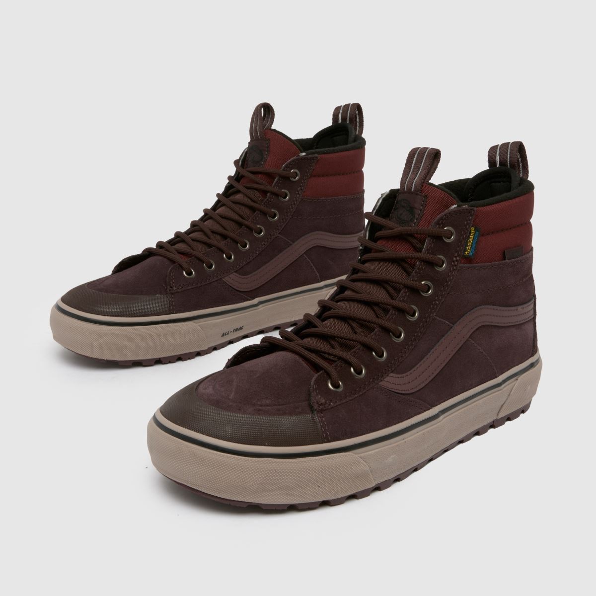 Nepromokavé tenisky Vans MTE Sk8-Hi v hnědé multi