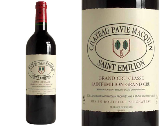 Château Pavie Macquin 2012 Bordeaux Saint-Emilion Grand Cru