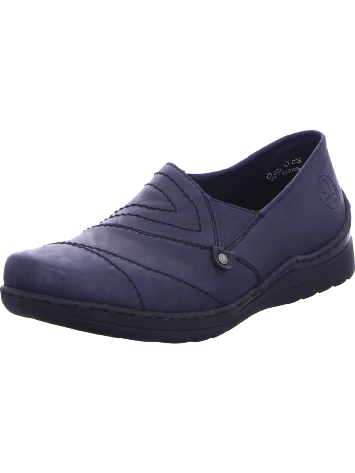 rieker Slipper in blau günstig kaufen