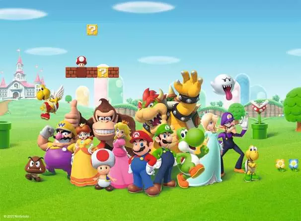 Kinderpuzzle ab 8 Jahren - Super Mario Abenteuer - 200 Teile