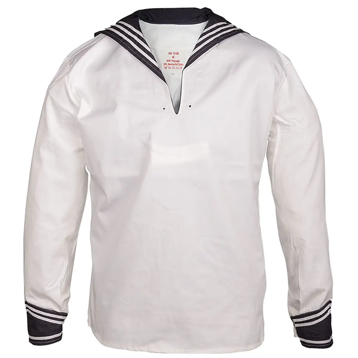 BW Marinehemd weiß mit Marinekragen