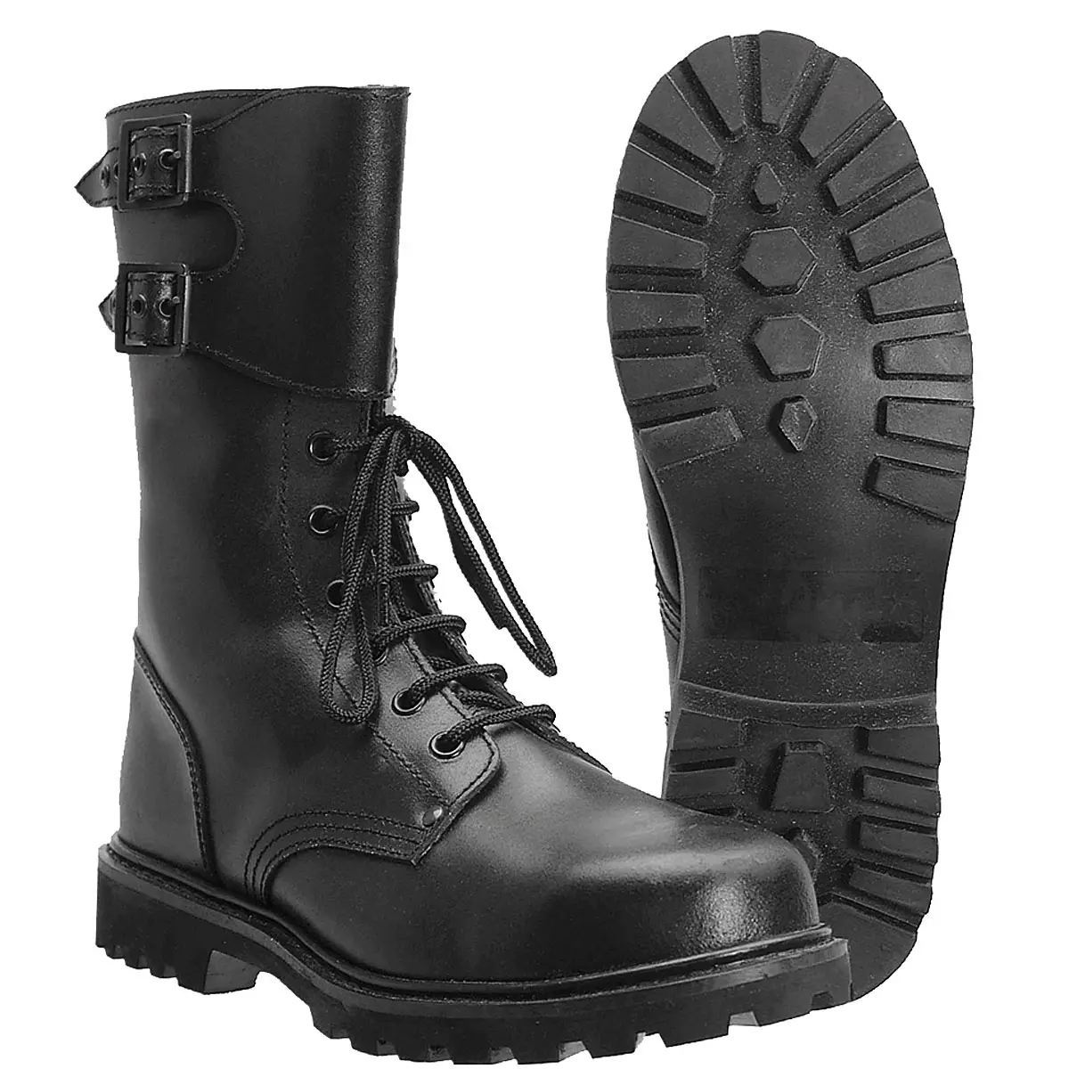 Franz. Kampfstiefel mit Schnallen