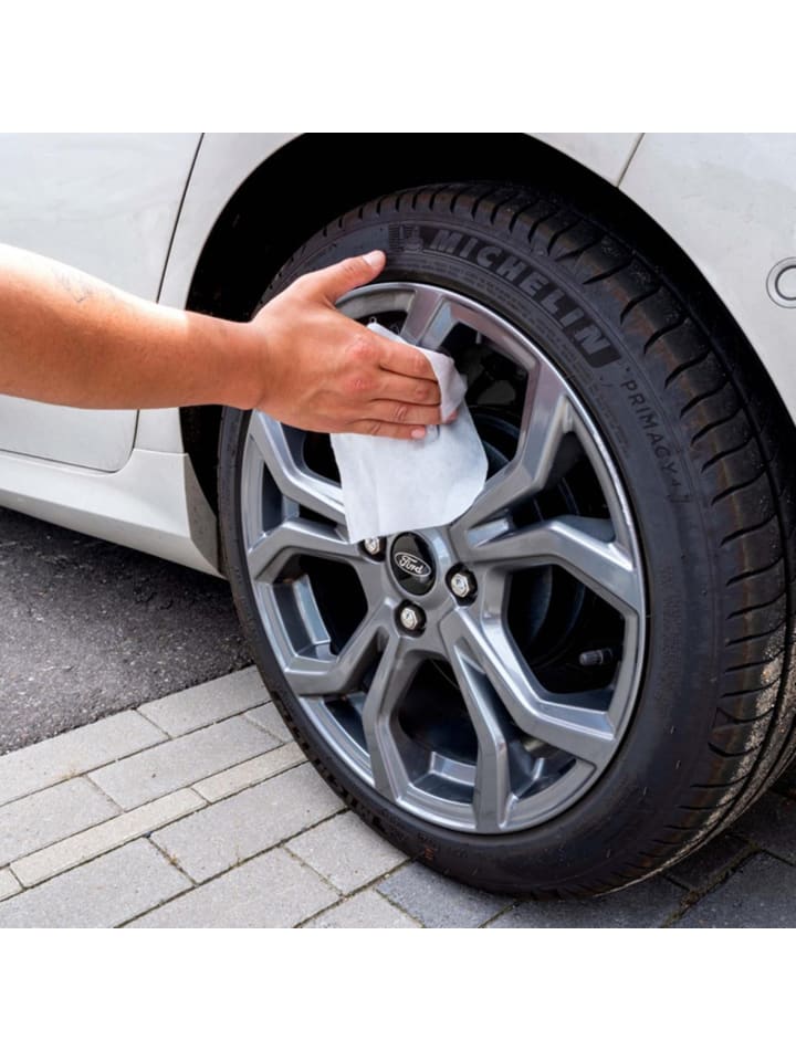 Dunlop Feuchttücher Allzwecktücher das Auto in Schwarz günstig kaufen 40