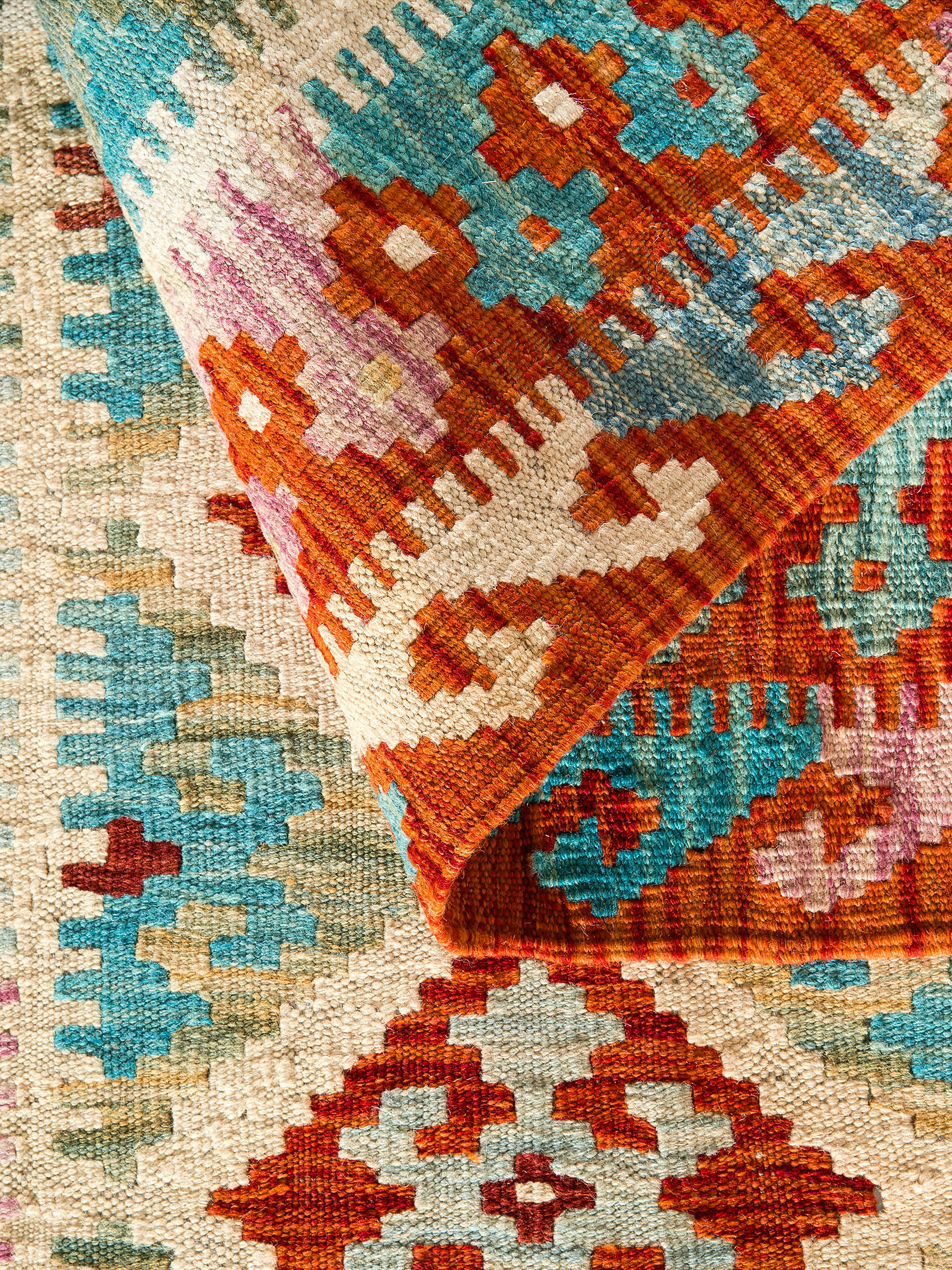 Afghan Kelim ca. 81 x 192 cm, Unikat / Einzelstück