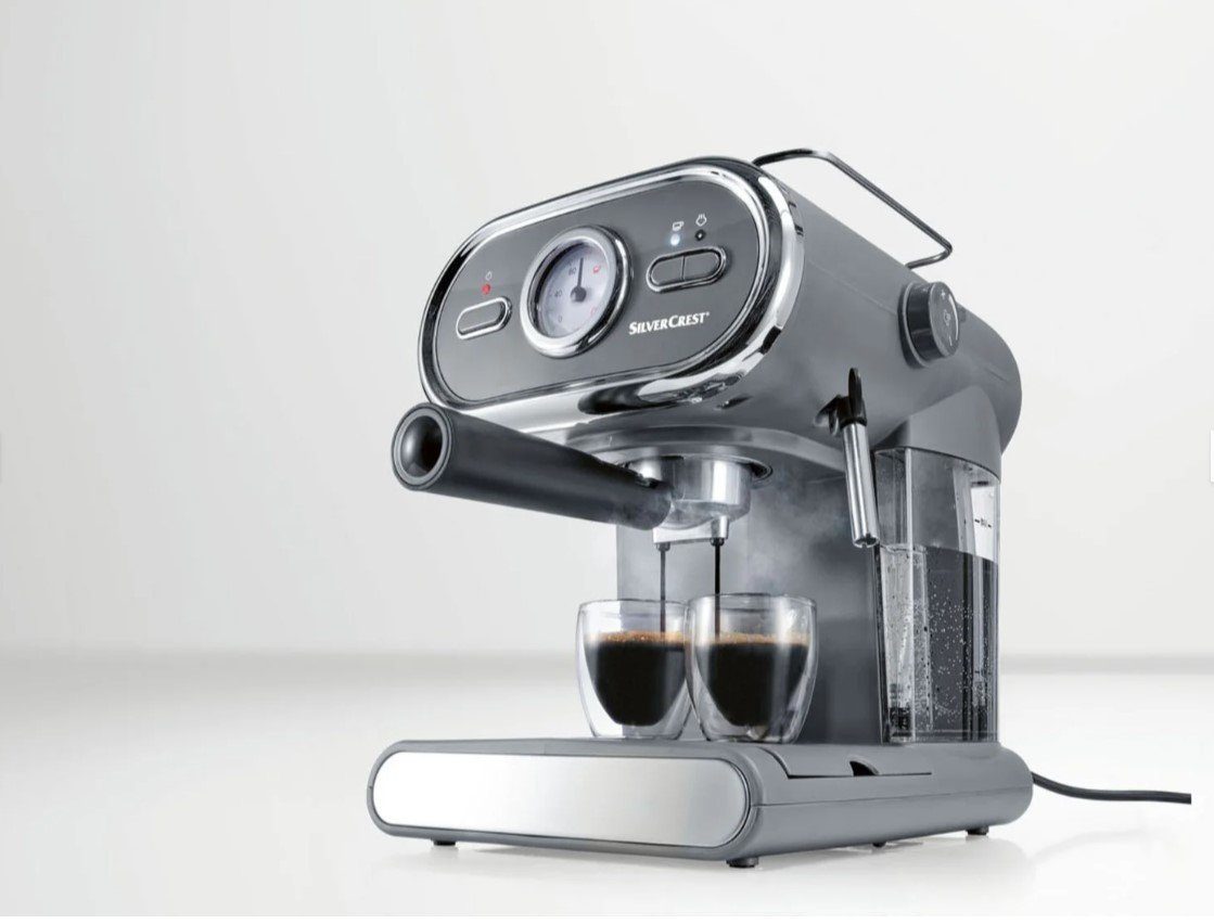 SilverCrest Espressomaschine Espressomaschine SEM 1100 D3 1100 W
