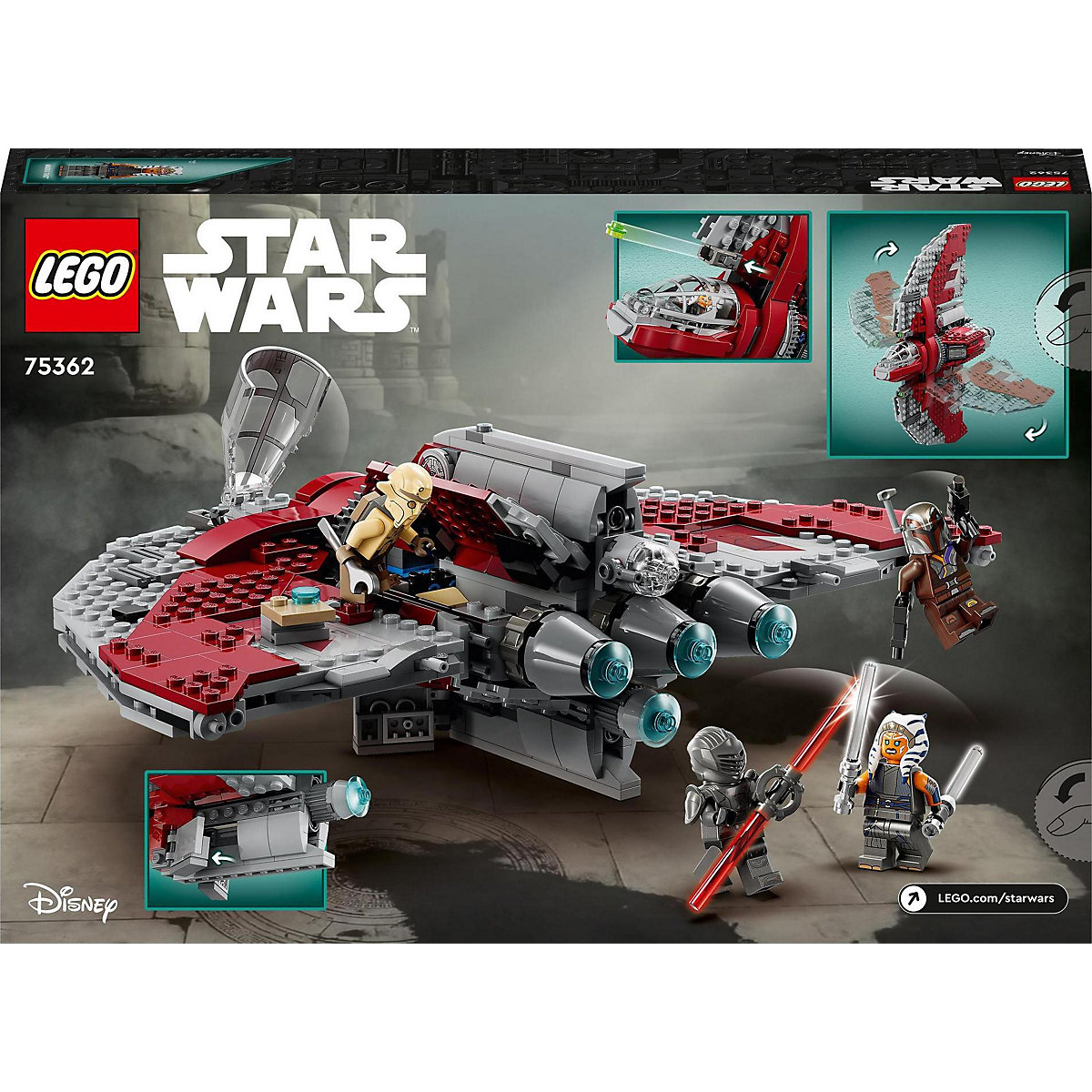 LEGO® Star Wars 75362 Ahsoka Tanos T-6 Jedi Shuttle