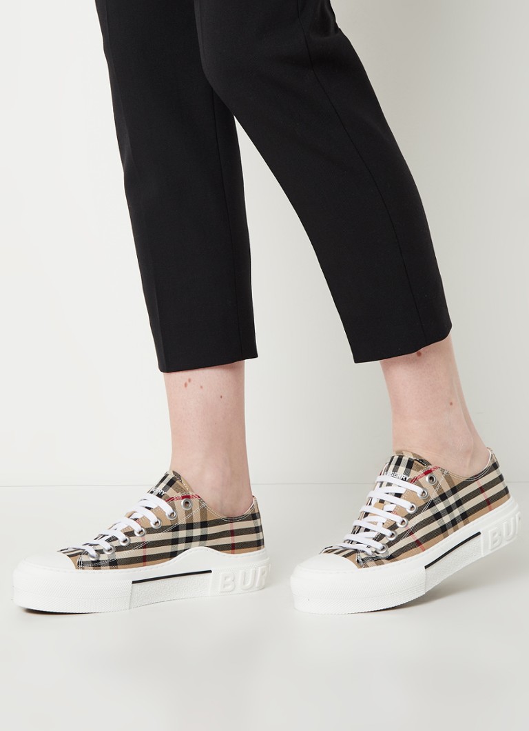 Nízke tenisky Burberry Jack z plátna