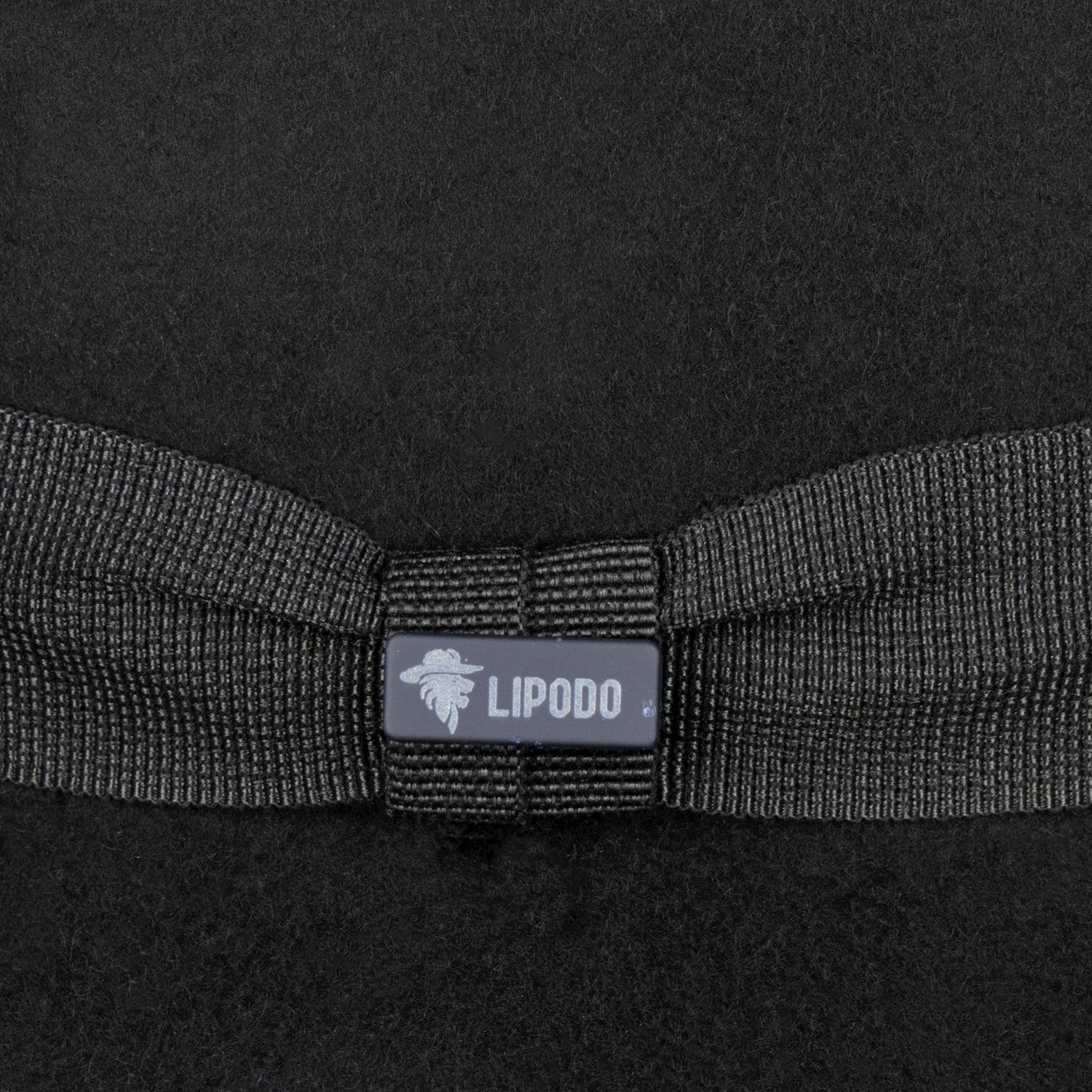 Lipodo Filzhut (1-St) Bogarthut mit Ripsband, Made in Italy