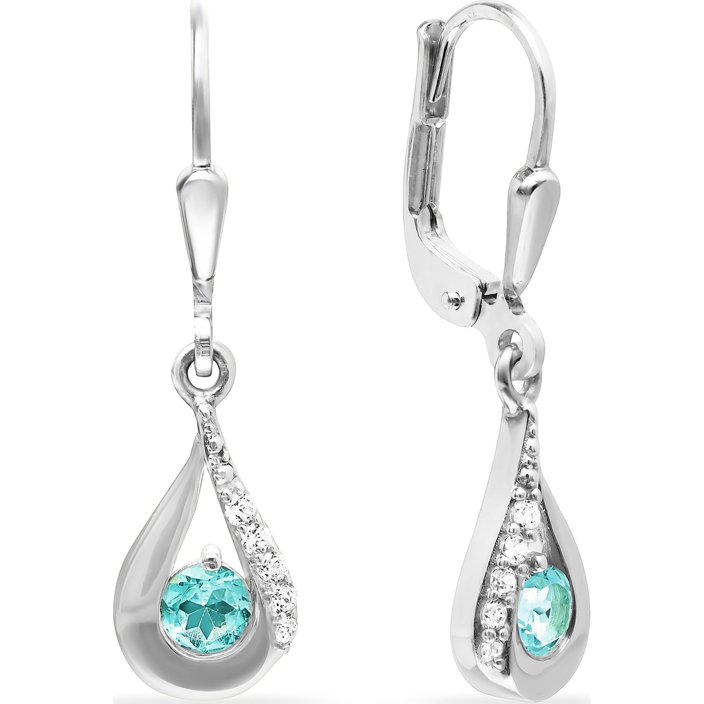 FAVS Boucles d'oreilles 925 Argent Boucles d'oreilles
