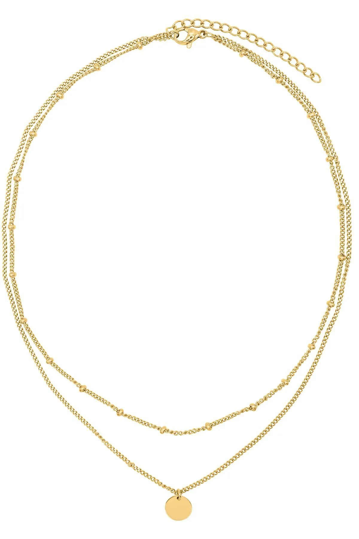 Heideman  Layering Kette für Frauen Amory goldfarben festlich