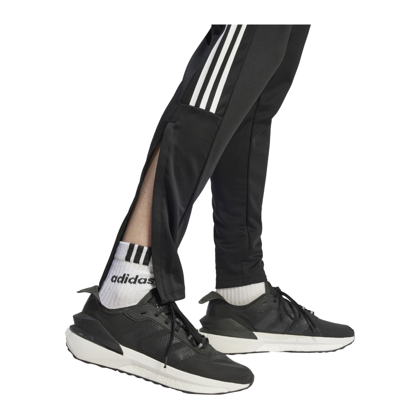 adidas Tiro Trainingshose Schwarz Weiss