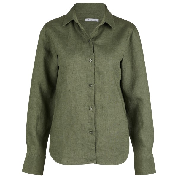 KnowledgeCotton Apparel - Women's Classic Reg Linen Shirt - Bluse
