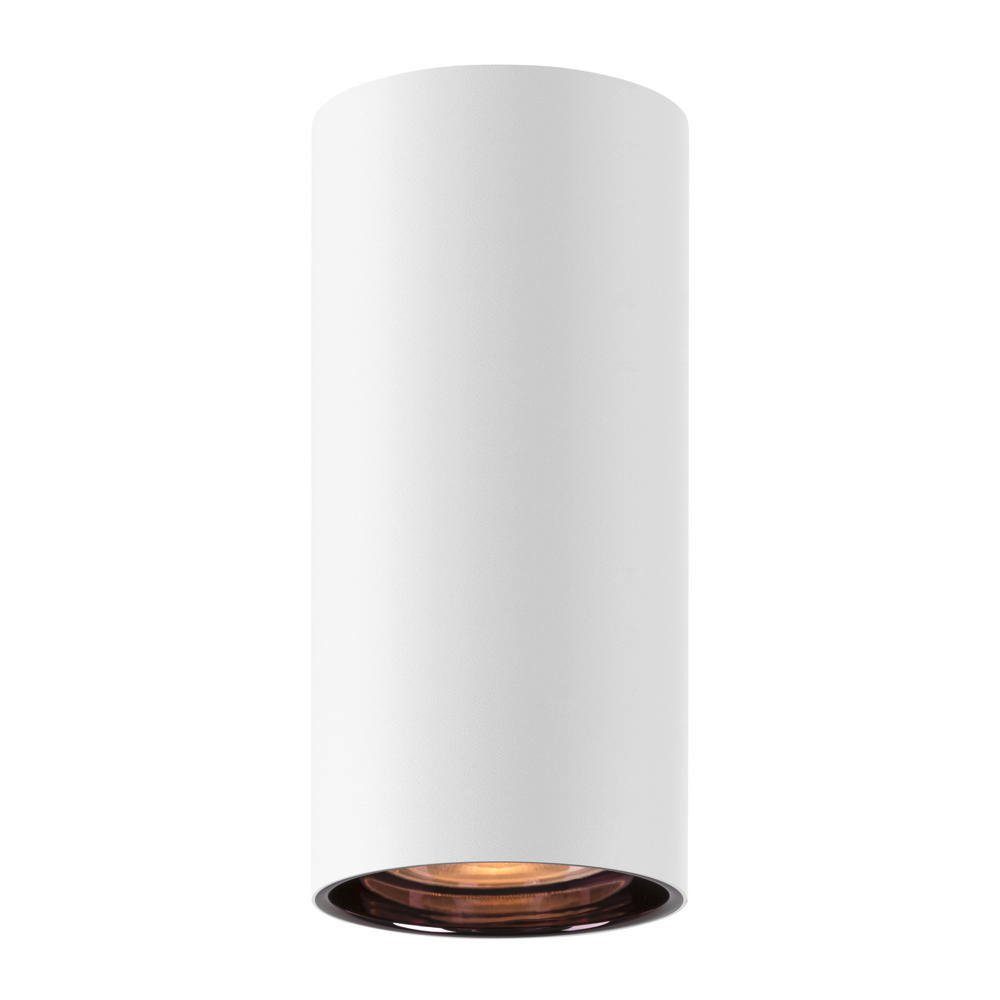 SLV Deckenspot Deckenaufbauspot Asto Tube in Weiß GU10, keine Angabe, Leuchtmittel enthalten: Nein, warmweiss, Deckenstrahler, Deckenspot, Aufbaustrahler