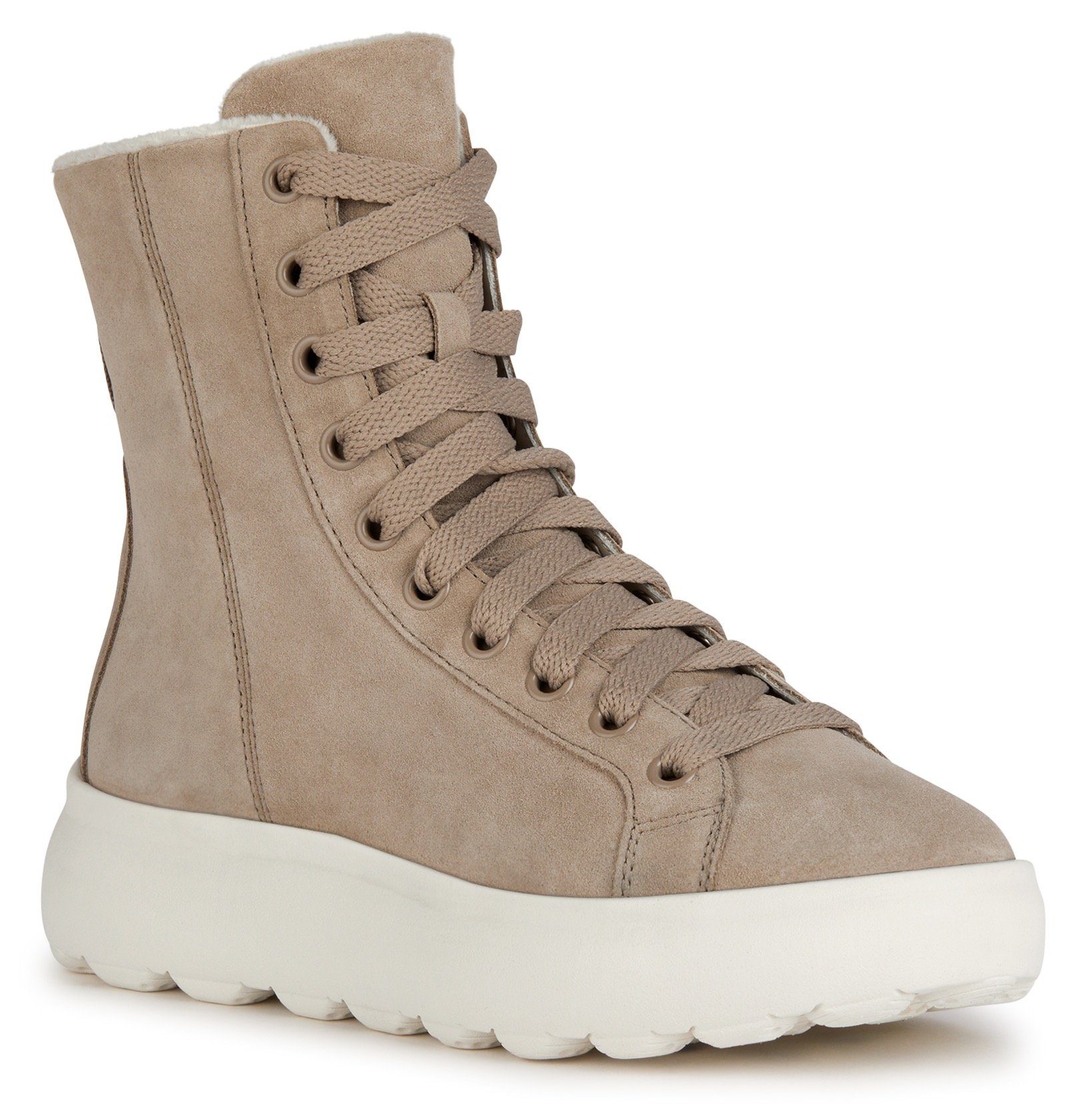 Geox D SPHERICA EC4.1 Schnürstiefelette mit atmungsaktiver GEOX-Spezial Membrane