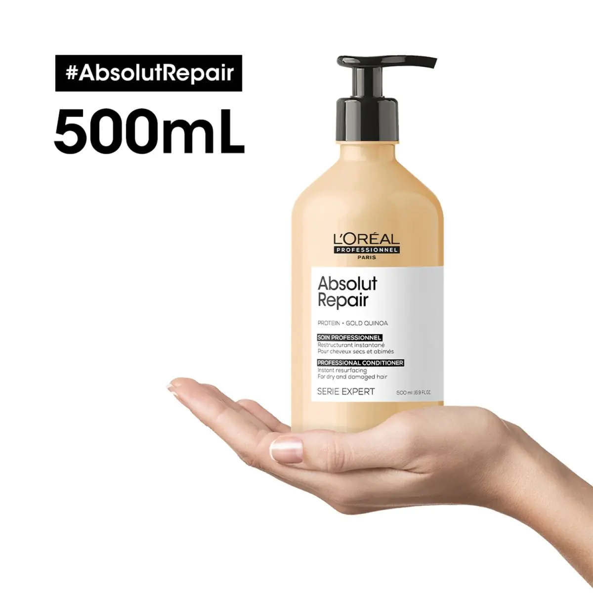 L'Oréal Professionnel Paris Absolut Repair Regenerating Conditioner, 500 ml