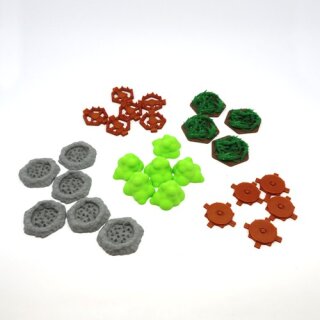 Full Scenery Pack for Gloomhaven - 139 Pieces
