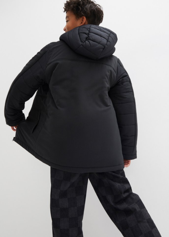 Jungen Übergangsjacke mit Kapuze