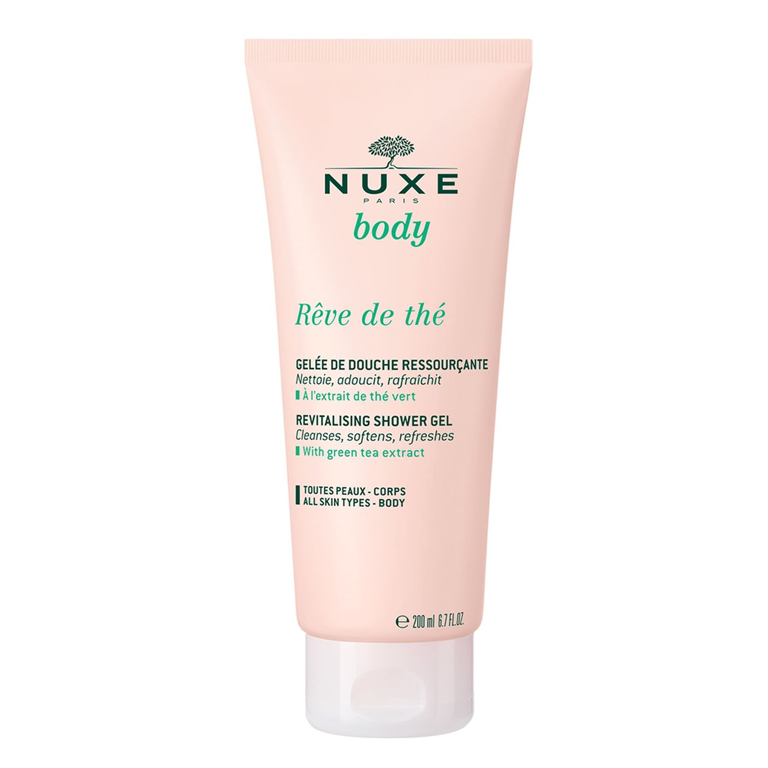 Nuxe Gelée de Douche Ressourçante Rêve de Thé - Toutes peaux - 200ml