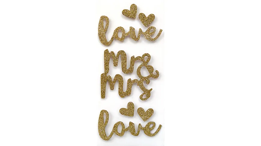 RÖSSLER Sticker Mr&Mrs in love
