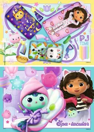 Kinderpuzzle ab 3 Jahren - Pyjamaparty - 12 Teile