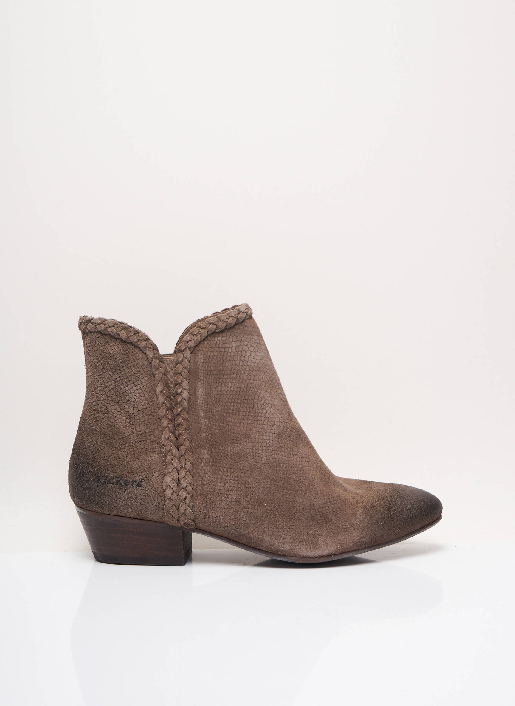 Kickers Bottines Femme couleur marron
