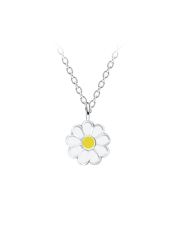 Alexander York Kette mit Anhänger GÄNSEBLÜMCHEN in 925 Sterling Silber, 2-tlg. günstig kaufen onesize