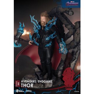** % SALE % ** Avengers: Endgame D-Stage PVC Diorama Thor Closed Box Version 16 cm